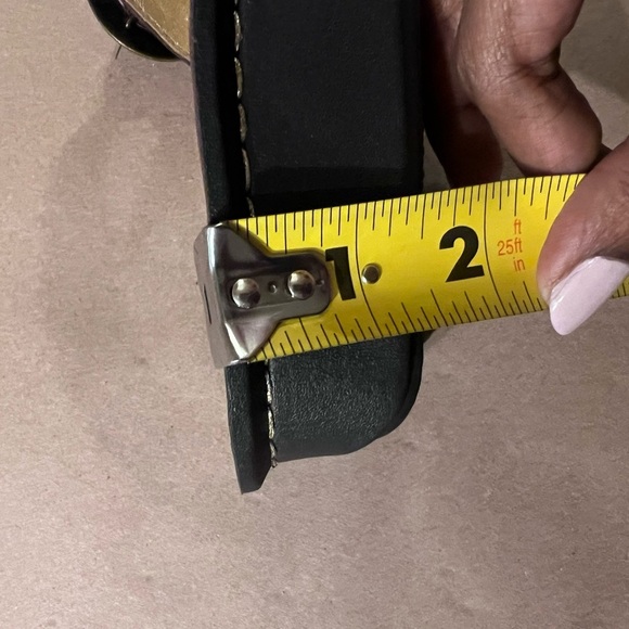 Alegria Shimmery Brown Genuine Leather Thong Strap Sandals Women’s Size 39 US 9 - Picture 9 of 9